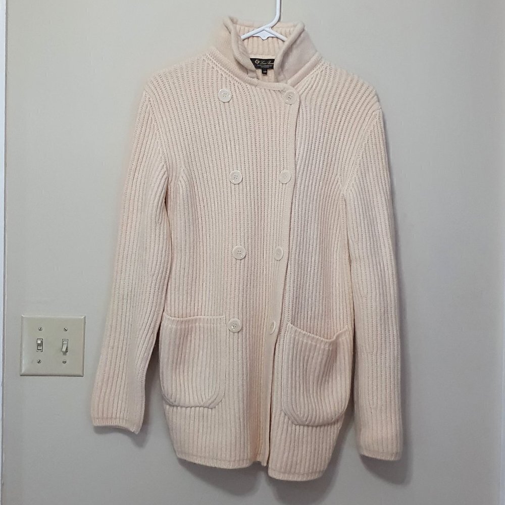 Loro Piana 100% Baby Cashmere Cardigan